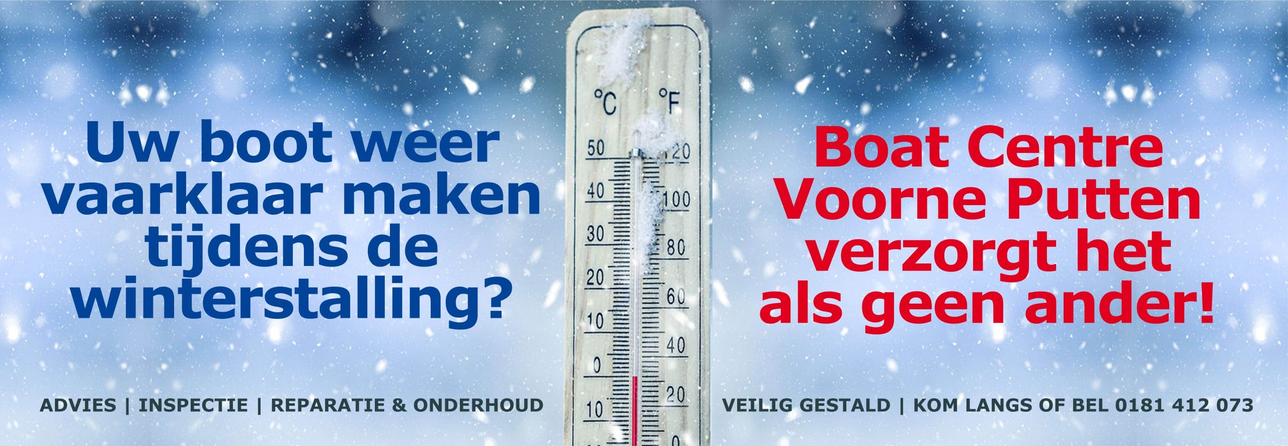 BCVP Boot vaarklaar maken nieuwe seizoen